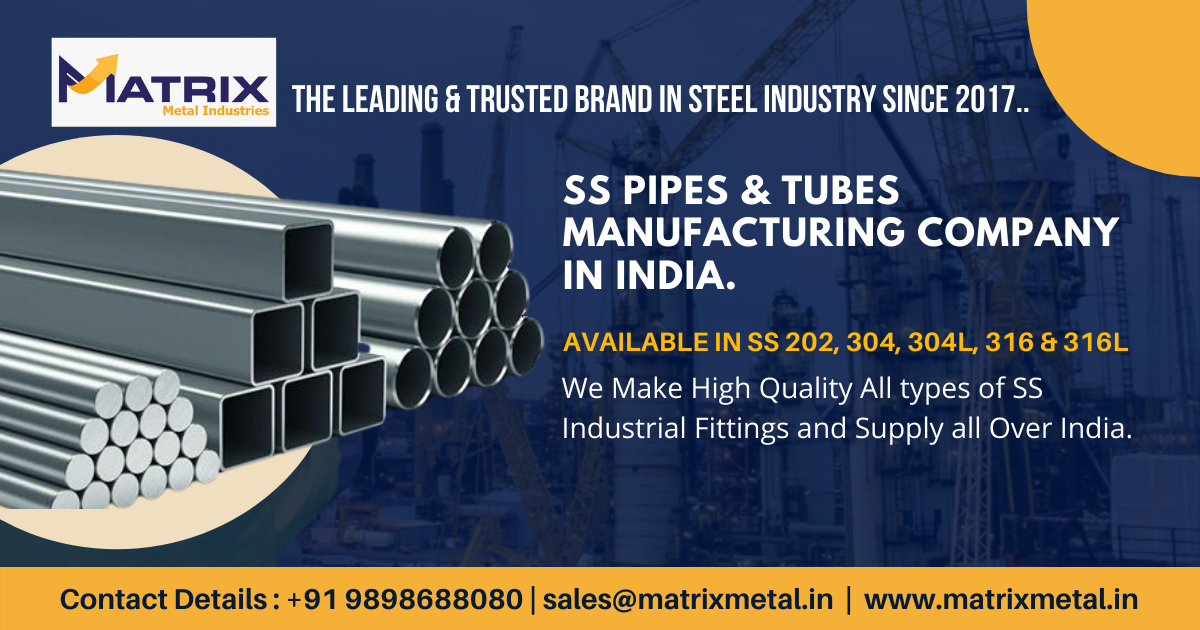 SS Pipes And Tubes manufacturer in India