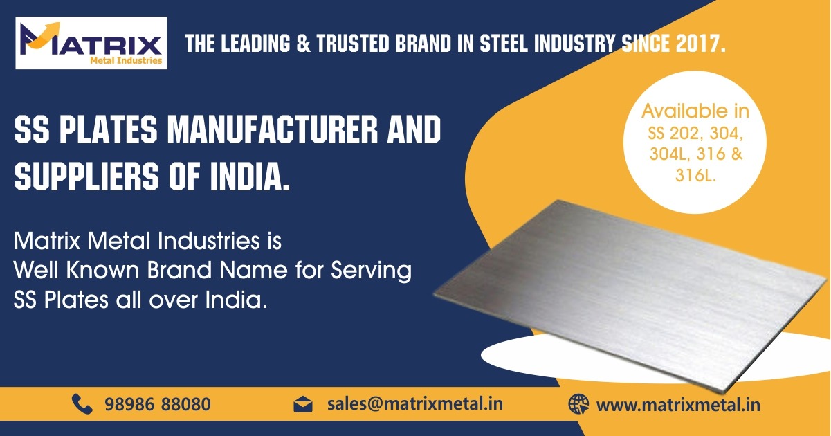 SS Plates Manufacturer & Suppliers in India