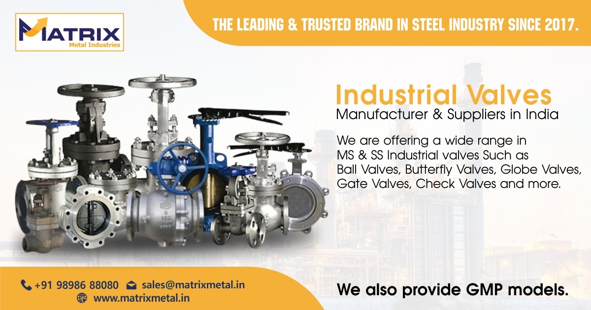 Industrial Valves Manufacturer & Suppliers in Ahmedabad, Gujarat & India