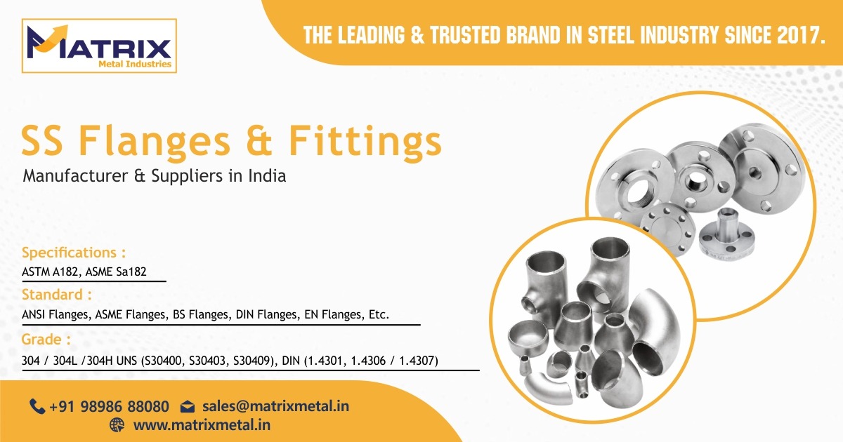 SS Flanges & Fittings Manufacturer in India