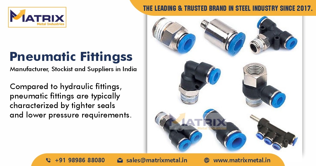 Pneumatic Fittings Manufacturer in Ahmedabad, India