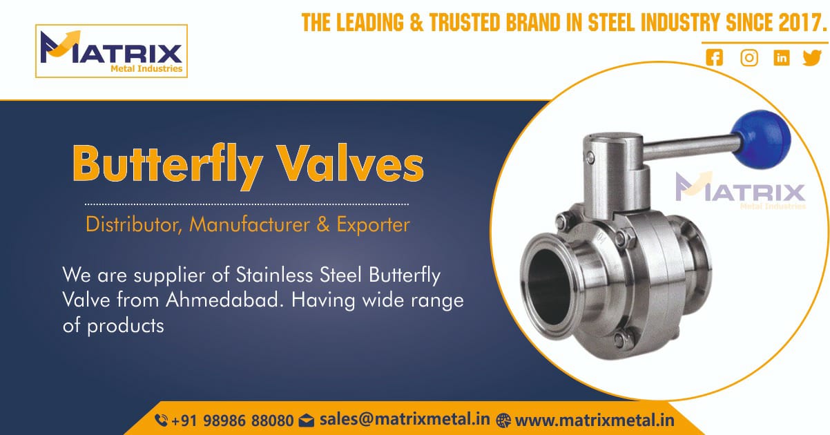 Butterfly Valves Manufacturer, Exporter & Distributor in India