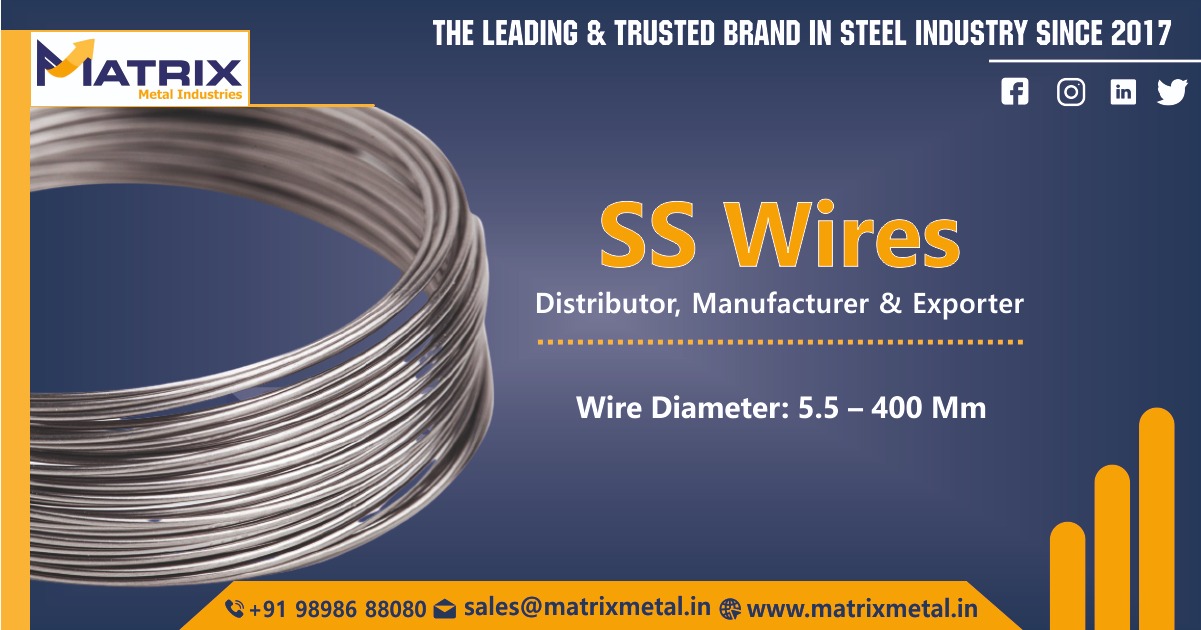 SS Wires Manufacturer, Distributor & Exporter in India