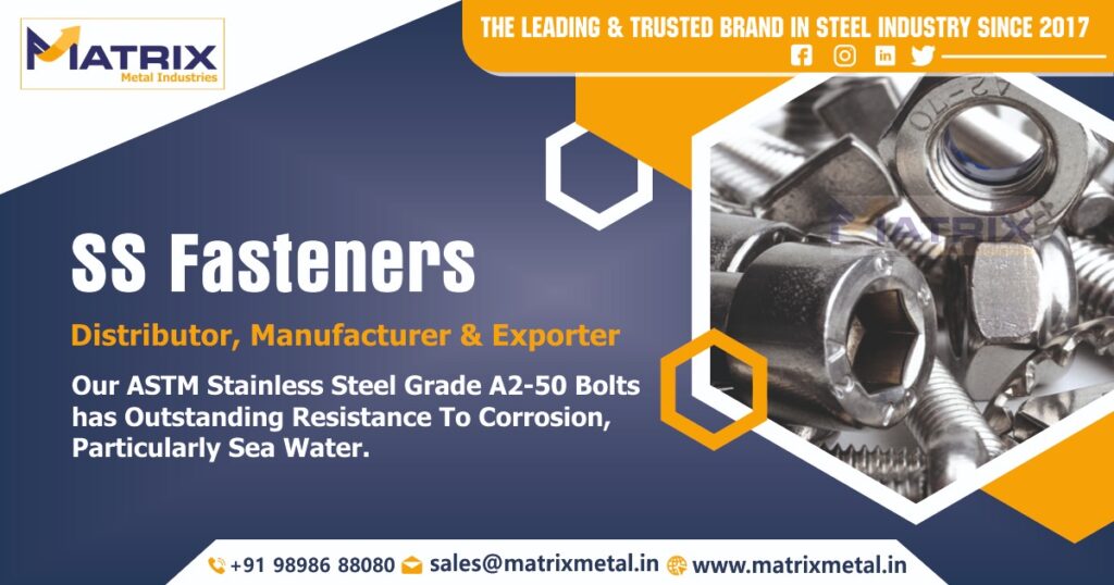 Ss Fasteners Manufacturer In India