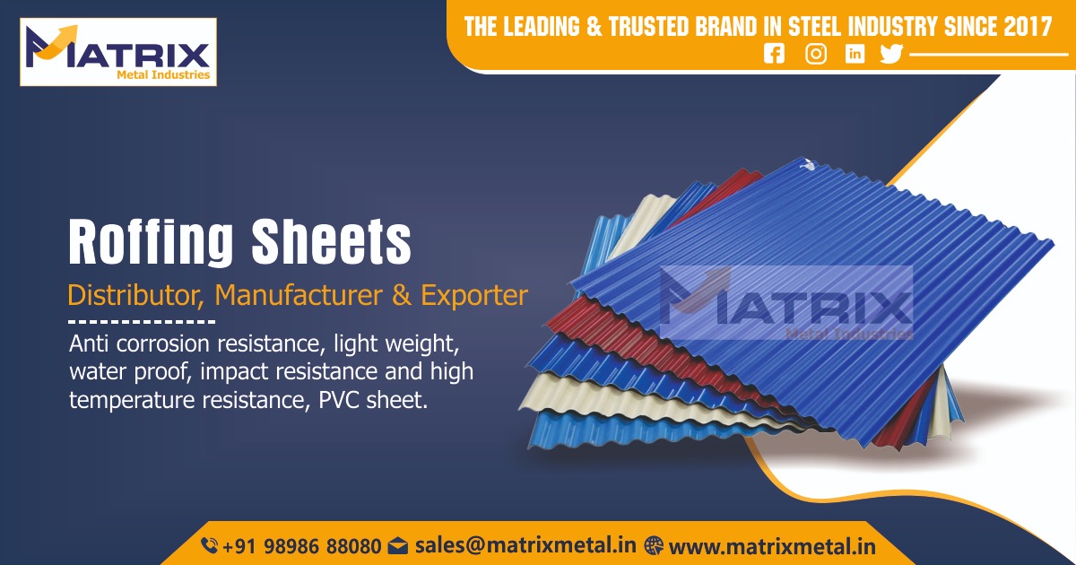 Roffing Sheets Manufacturer in Ahmedabad, Gujarat, India