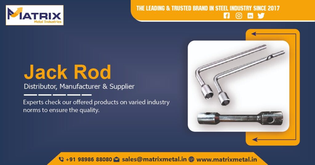 Jack Machine Rod Jack Rods Manufacturer in Ahmedabad