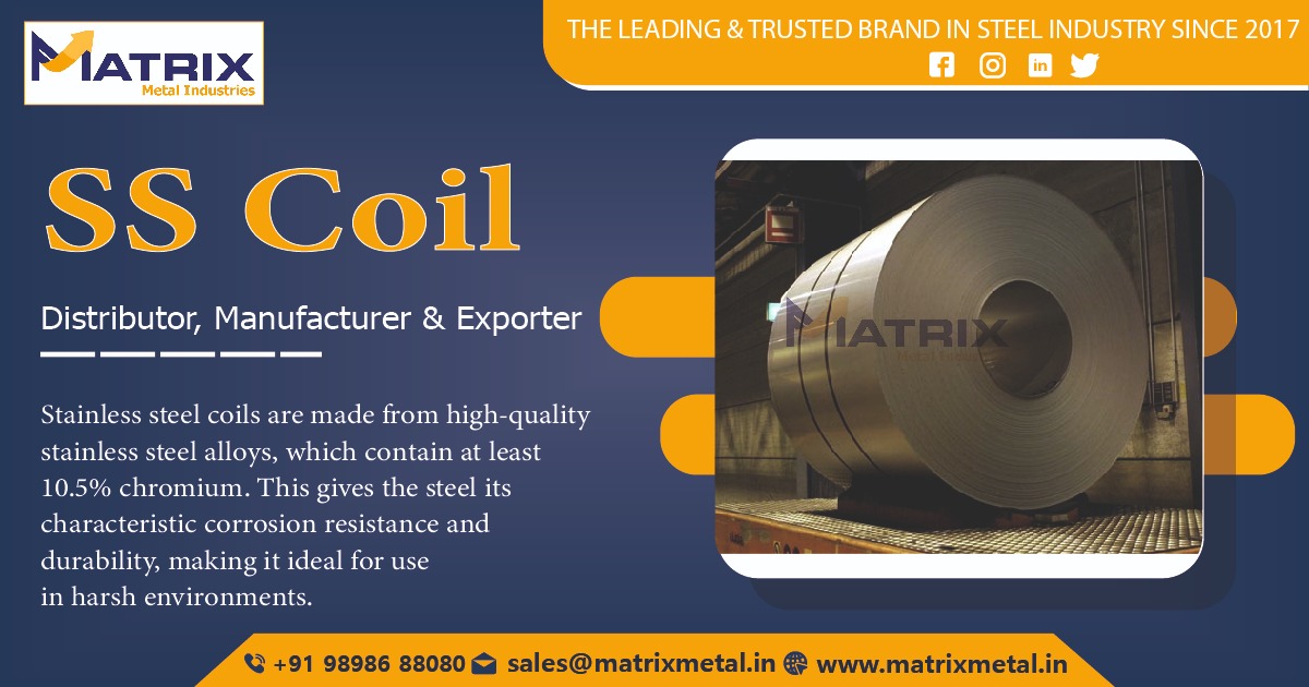 SS Coils Supplier in Ahmedabad