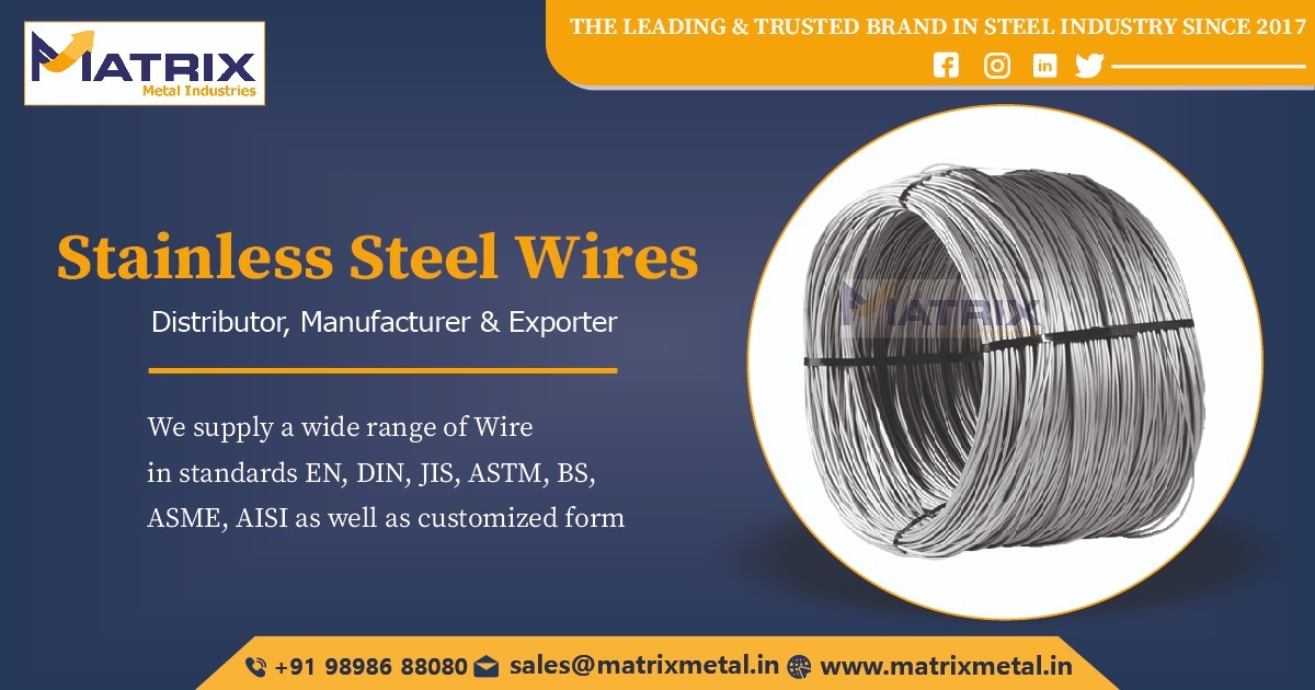 SS Wires Supplier in Ahmedabad, Gujarat, India