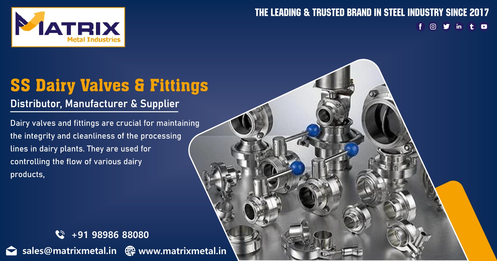 Stainless Steel Dairy Valve Fittings