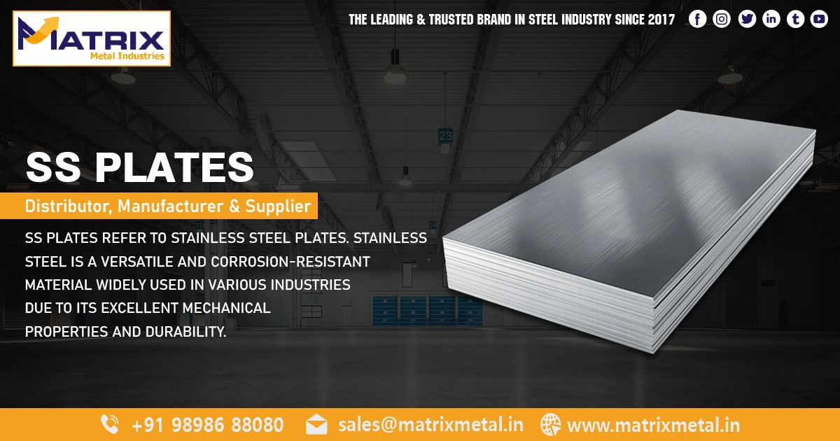 Supplier of Stainless Steel Plates in Gandhidham