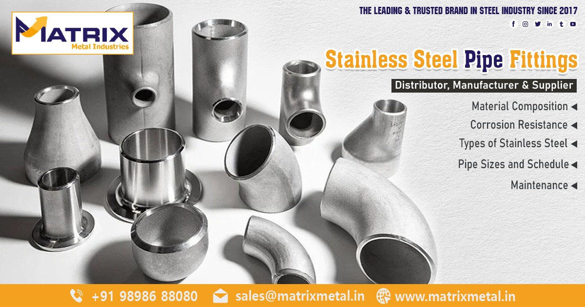 Supplier of Stainless Steel Pipe Fitting in Dahej