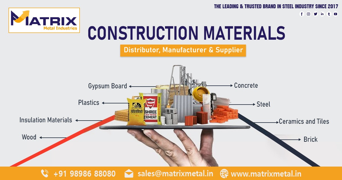 Supplier of Construction Material in Surat