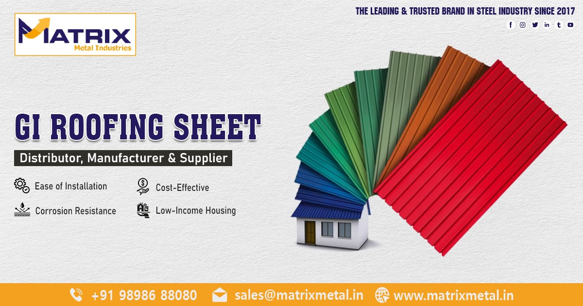 Supplier of GI Roofing Sheet Katch