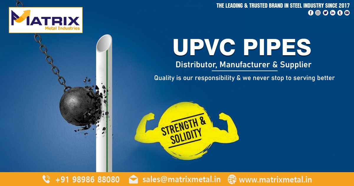 Supplier of UPVC Pipes in Jaipur