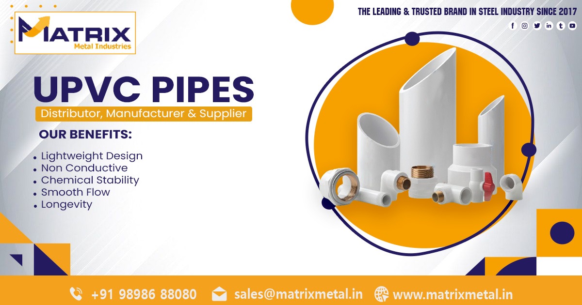 Supplier of UPVC Pipes in Mahad