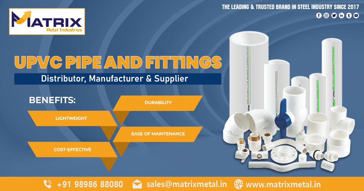 UPVC Pipe and Fittings Supplier in Indore