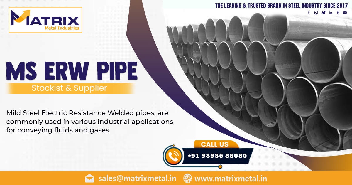 Supplier of MS ERW Pipe in Maharashtra