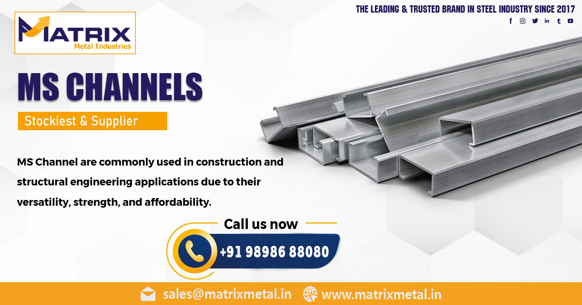 Supplier of MS Channels in Nagpur