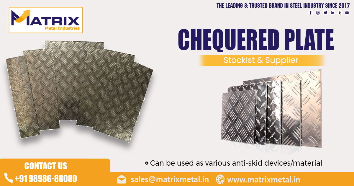 Supplier of Chequered Plate in Madhya Pradesh