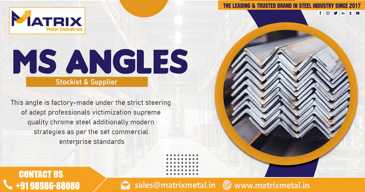 Supplier of MS Angles in Uttar Pradesh