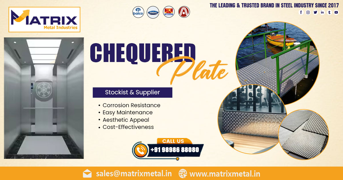 Supplier of Chequered Plate in Ratnagiri