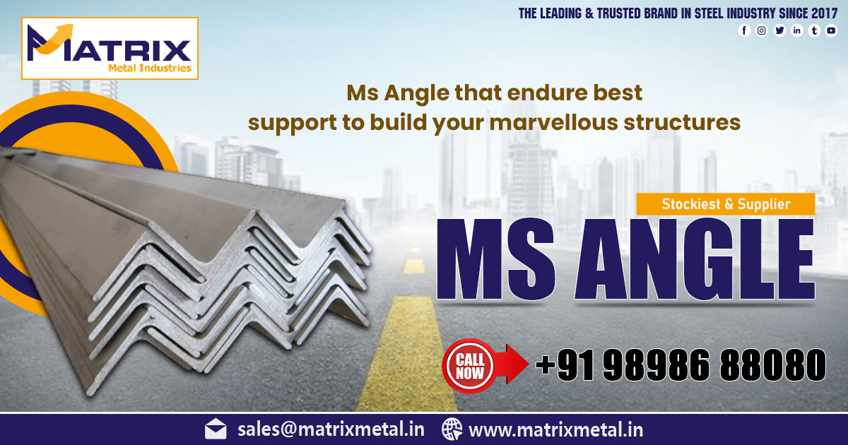 Supplier of MS Angle in Jamnagar