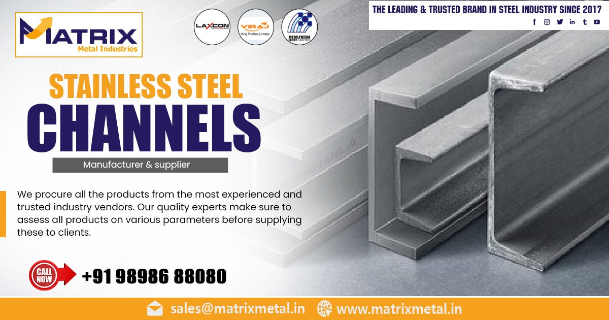 Supplier of Stainless Steel Channels in Madhya Pradesh