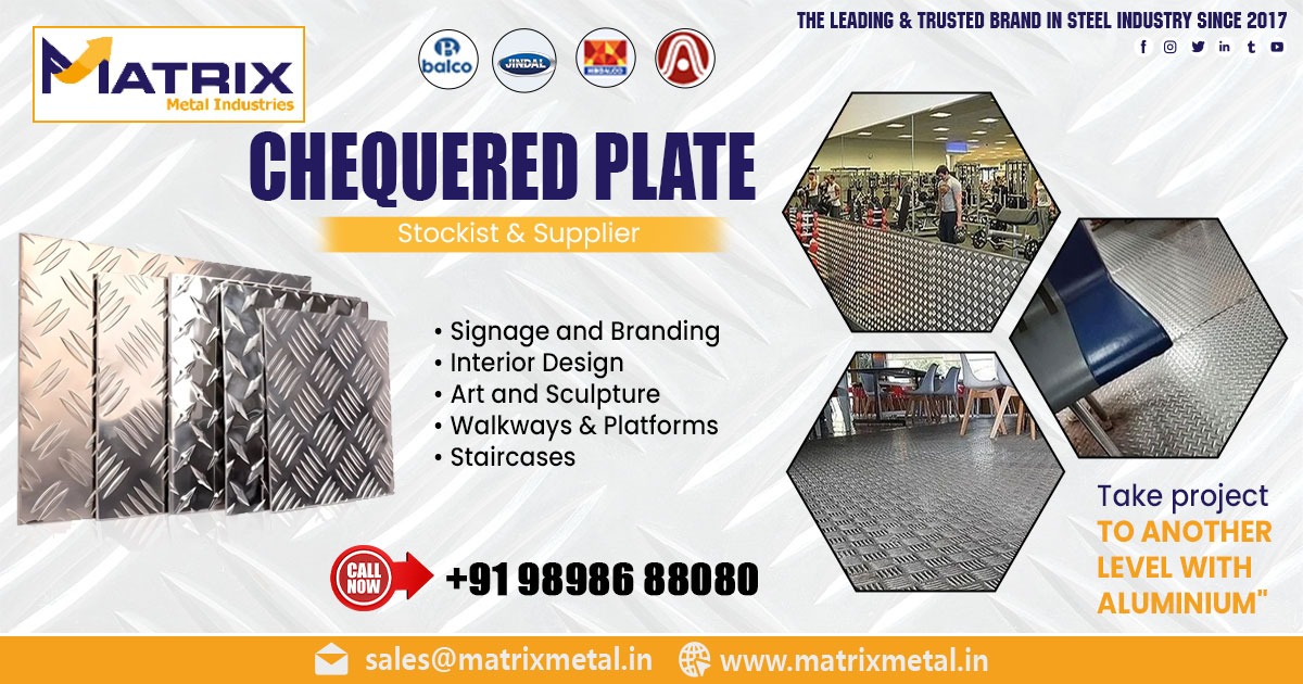 Supplier of Chequered Plate in Rajasthan