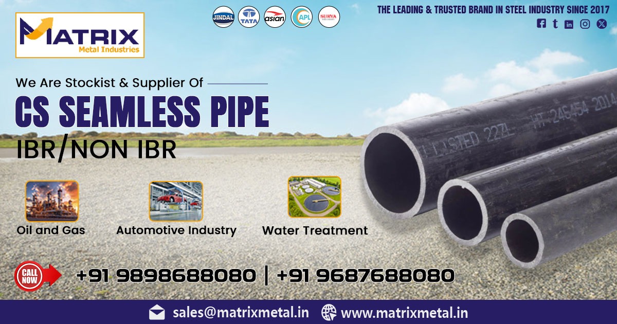 CS Seamless Pipe for IBR and Non IBR in Bhavnagar