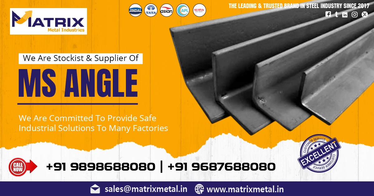 Supplier of MS Angle in Rajasthan