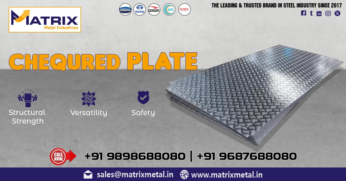 Supplier of Chequered Plate in Ahmedabad