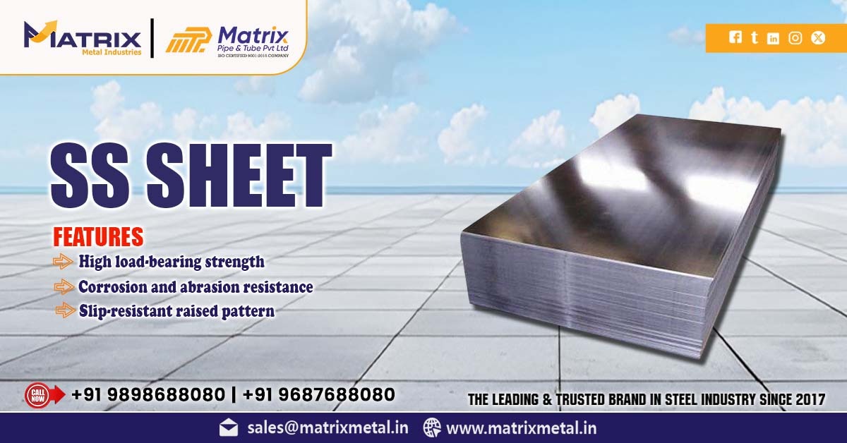 Stainless Steel Sheet in Lucknow