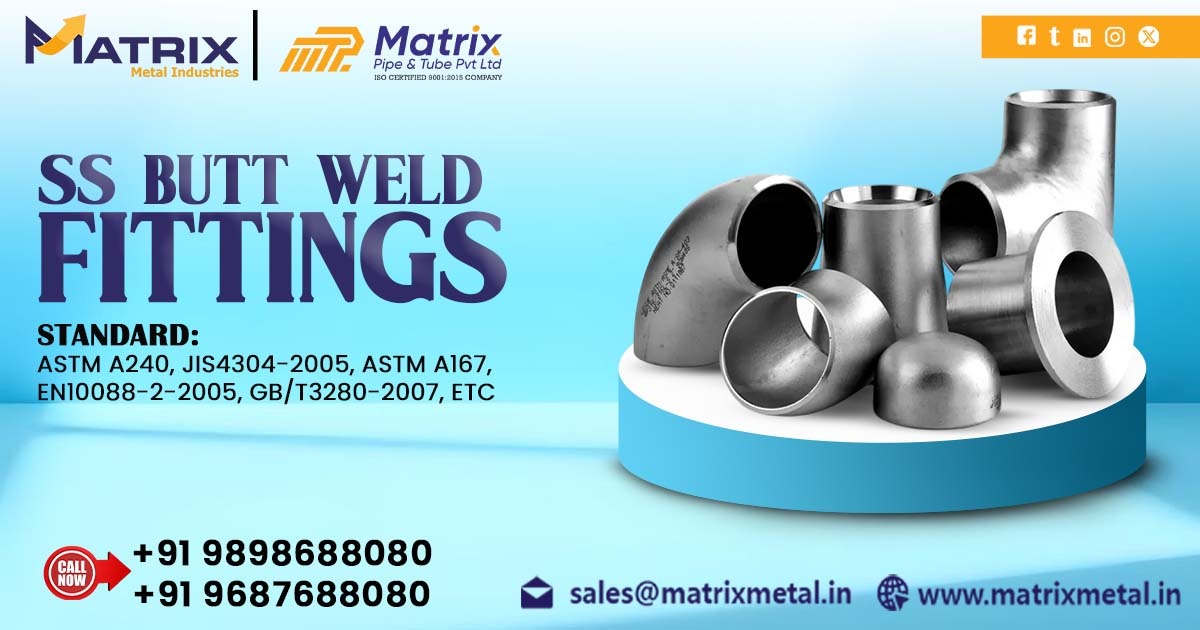 SS Butt Weld Fittings in Udaipur