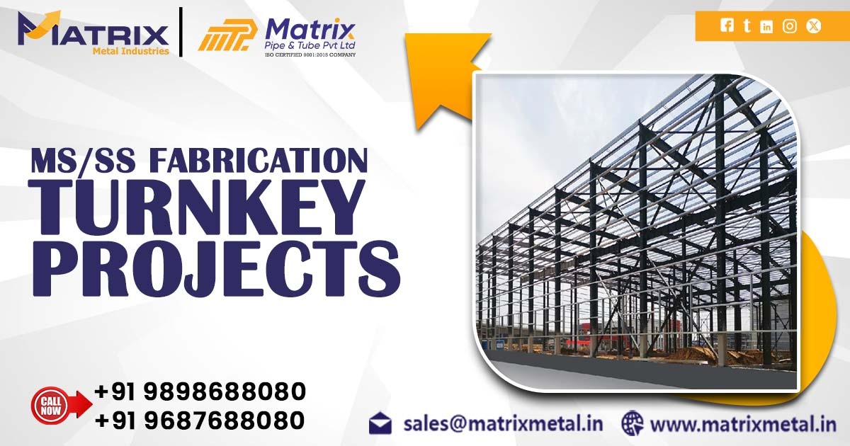 MS and SS Fabrication Turnkey Projects Solutions in Gandhidham