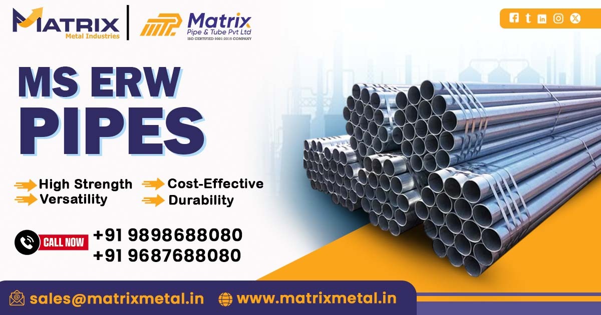 MS ERW Pipes in Gujarat