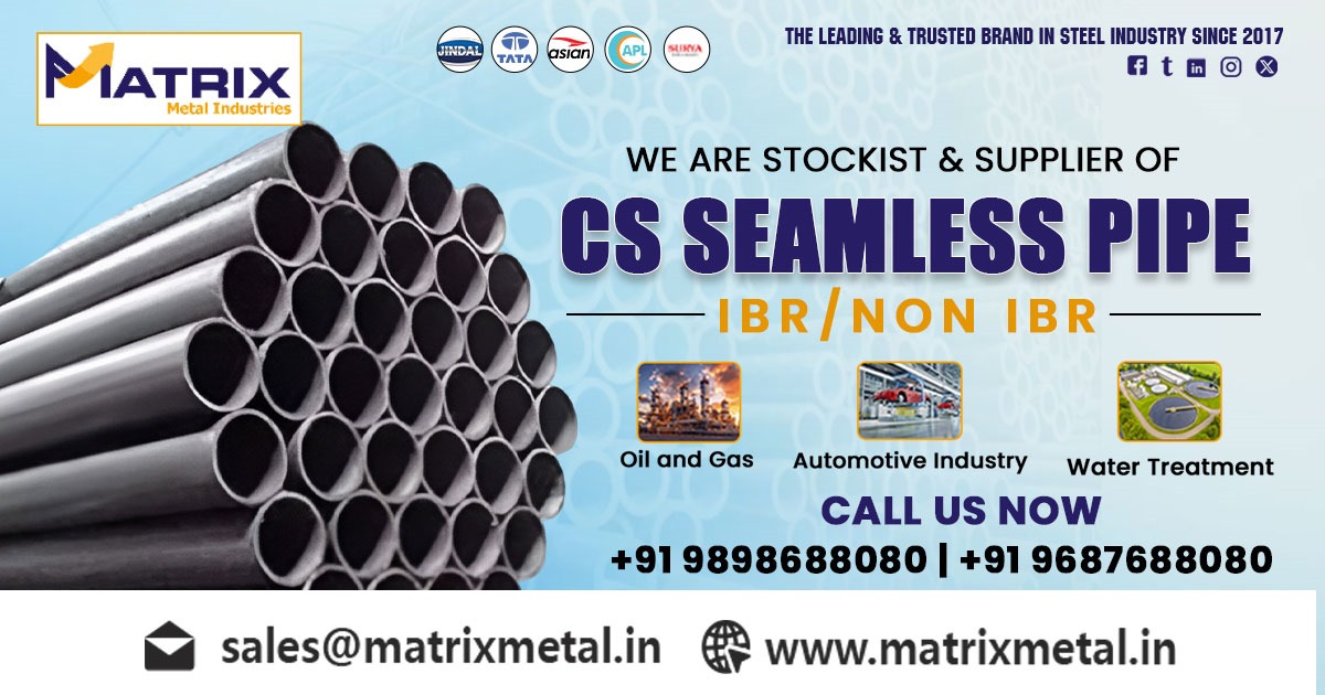 IBR and Non IBR Seamless Pipe in Pune