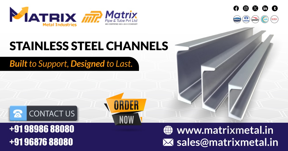 Stainless Steel Channels in Udaipur