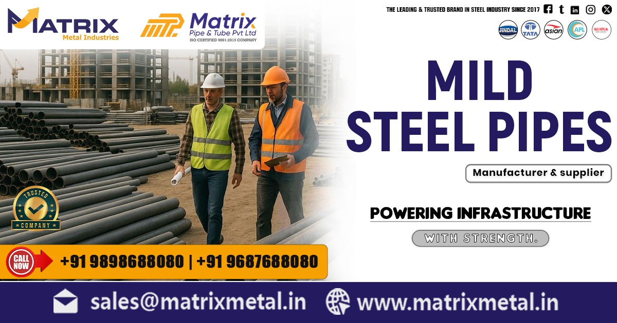 Mild Steel Pipes in Kolkata