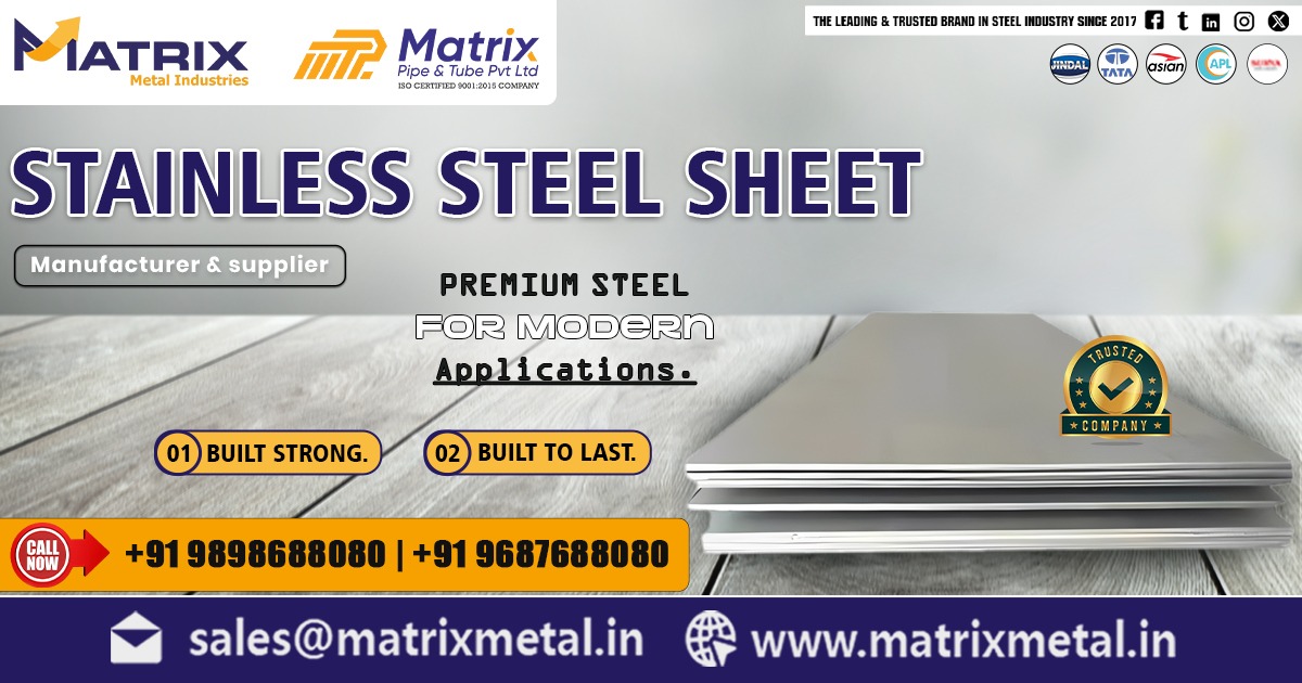 Stainless Steel Sheet in Chennai