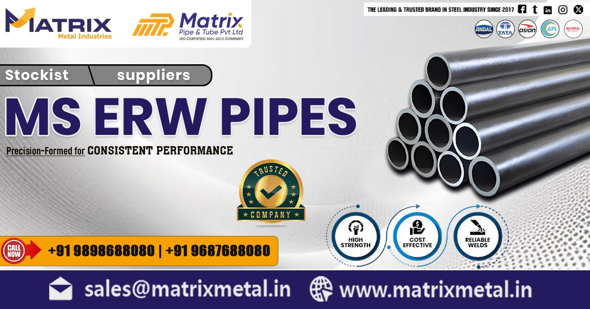 MS ERW Pipes in Maharashtra