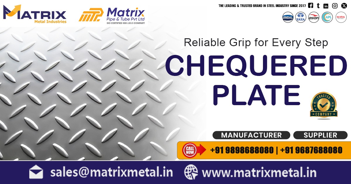 Supplier of Chequered Plate in Mumbai