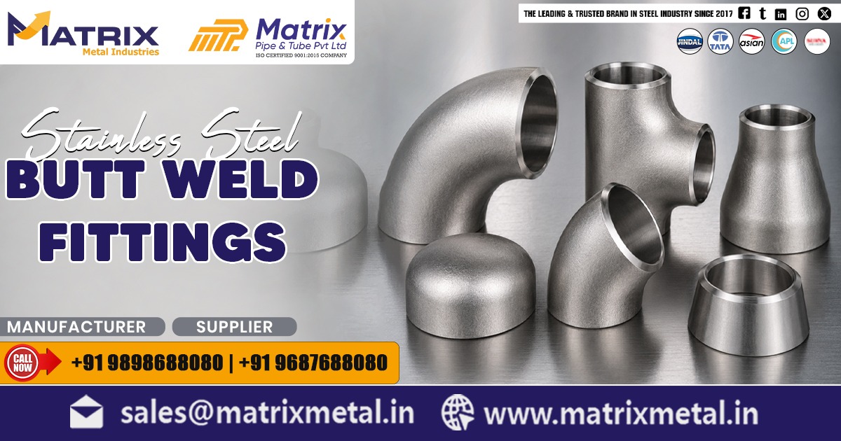 Stainless Steel Butt Weld Fittings in Assam