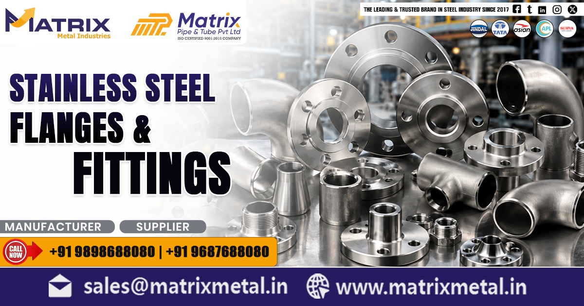 Stainless Steel Flanges and Fittings In Bihar by Matrix Metal Industries