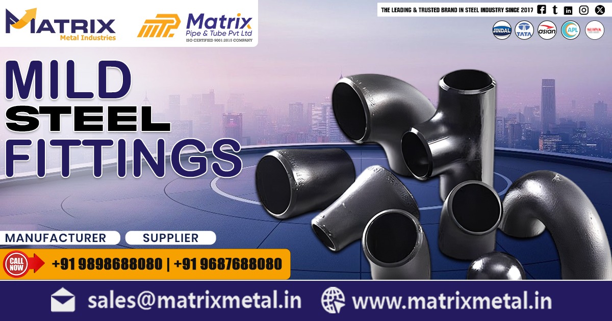 Mild Steel Fittings – Durable, High-Quality, and Precision-Engineered