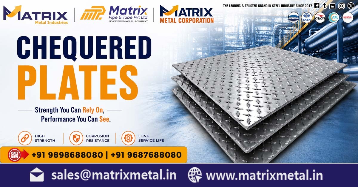 Heavy Duty Chequered Plates Supplier in Vapi