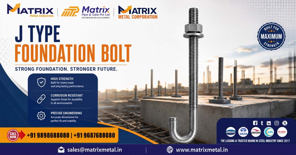 J Type Foundation Bolt Supplier In Saykha