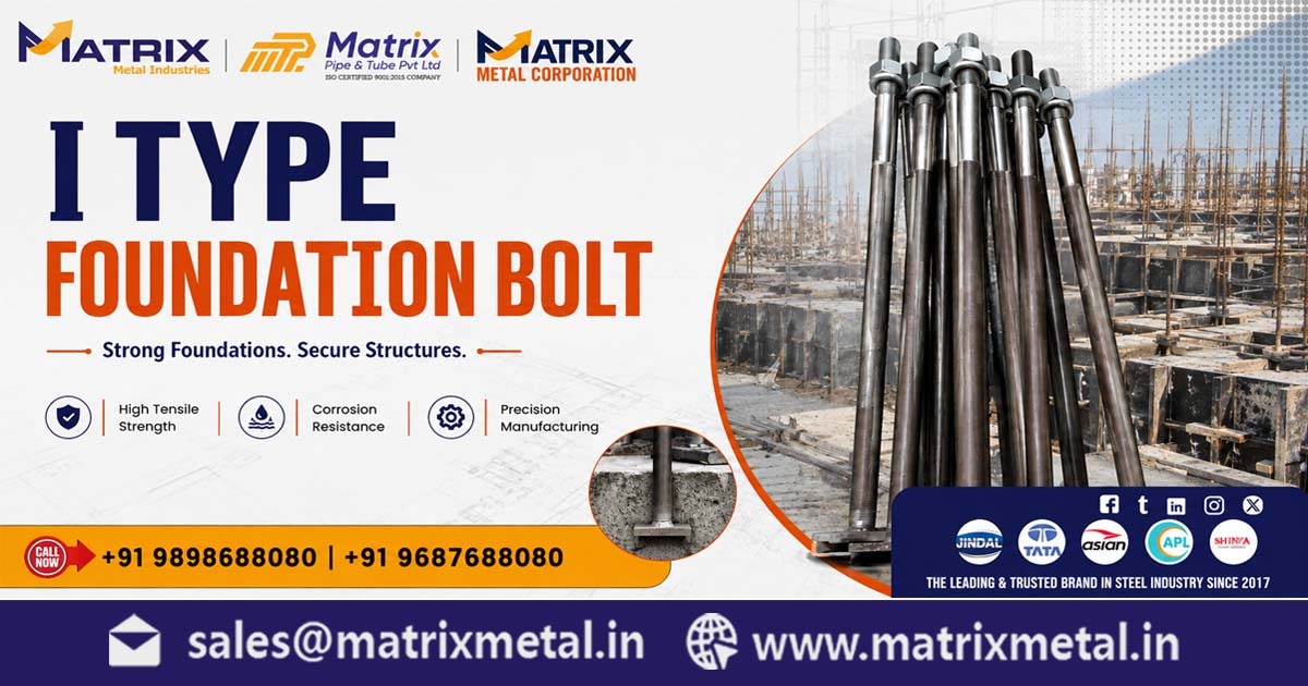 I Type Foundation Bolt Supplier In Panoli