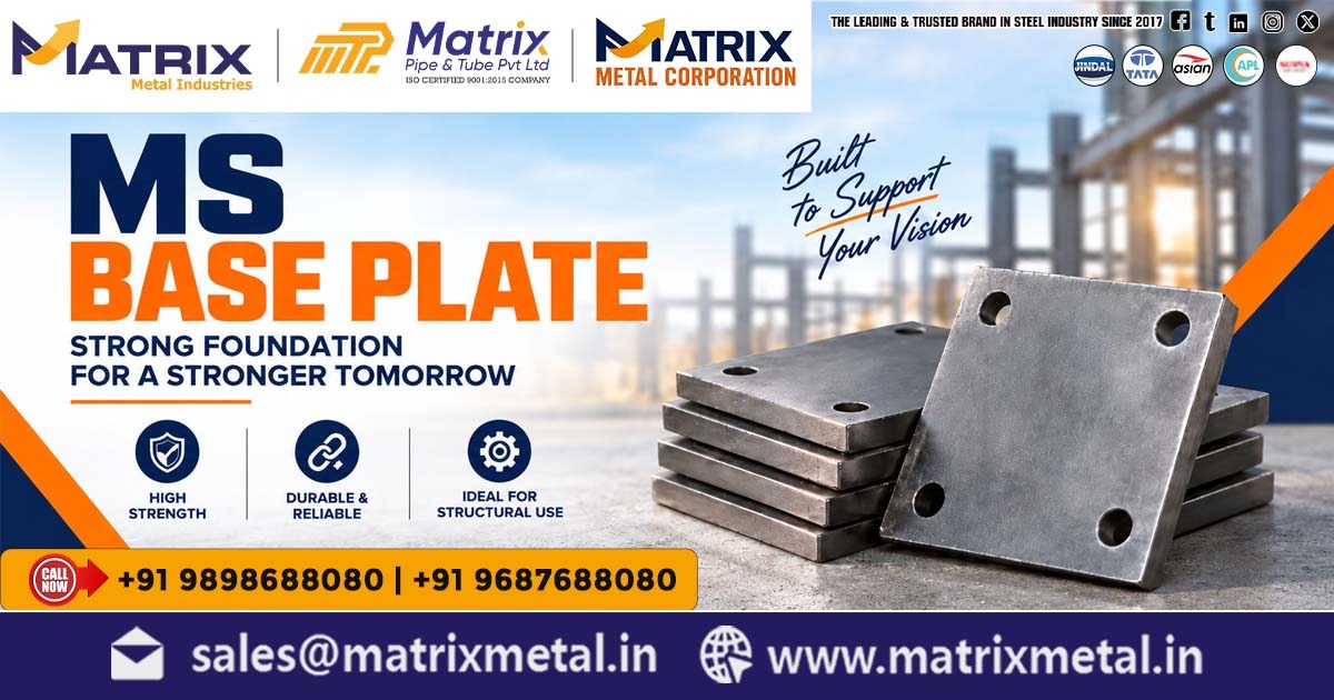 MS Base Plate Supplier In Jhagadia