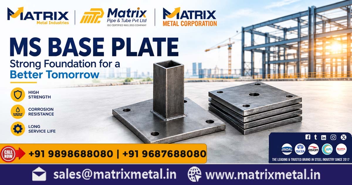 MS Base Plate Supplier In Ankleshwar