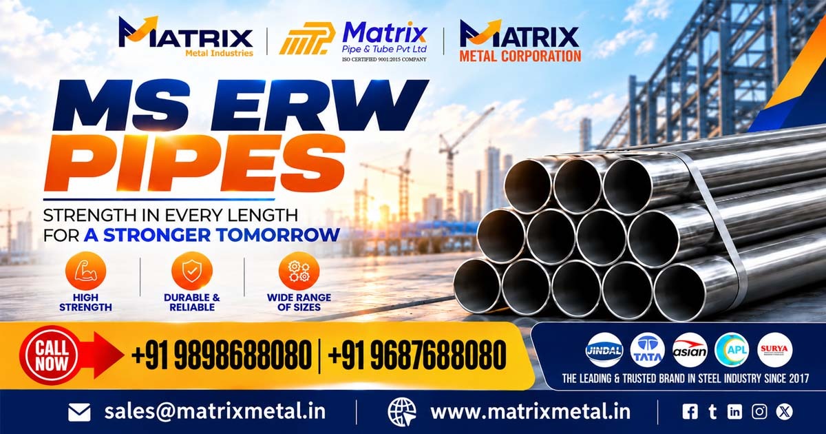 MS ERW Pipes Supplier In Uttarakhand